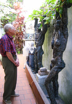 Aurelio Macchi with Bronze Caryatids