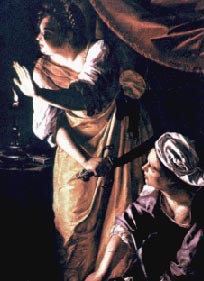 Gentileschi painting Judith