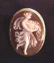 carved cameo from Sorrento