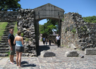 Colonia Uruguay Town Wall