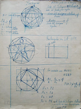 Eolo Pons drawing Octohedron 