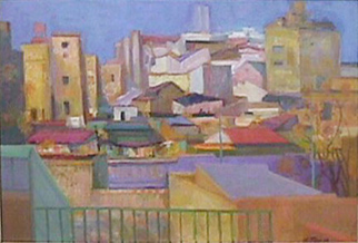 Eolo Pons painting Llega la Primavera 