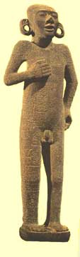 Huastec Stone figure called The Adolescent