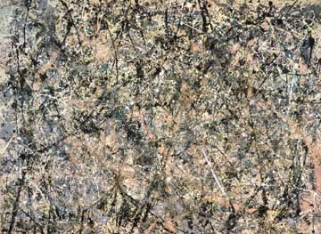 Jackson Pollock abstract expressionist painting Autumn Rhythm