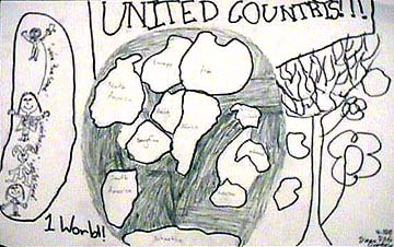 Editorial drawing United Countries