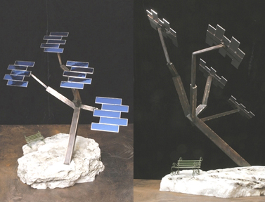 Rein Triefeldt maquette for Solar Tree