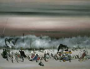 Yves Tanguy painting
