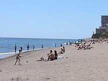 Beach at Torremolinos