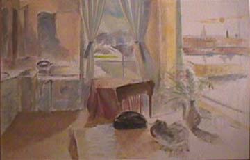 Vivian Tsao kitchen painting November 29