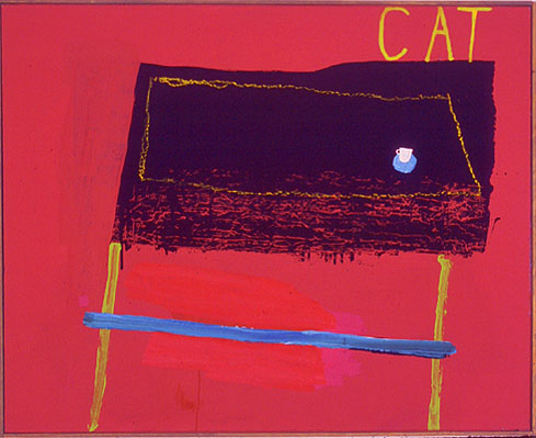 Michael Eastman painting Cat