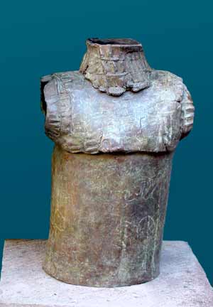 Annemarie slipper bronze sculpture Emperor's Armour