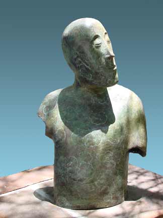 Annemarie slipper bronze statue The Imperial Glance