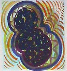 Betsey Garand watercolor Prink XVIII detail