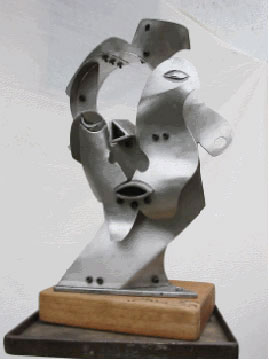 Javier Astorga stainless steel sculpture Tancuayalab