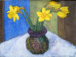 Kate Wattson floral still life Spring Daffodils