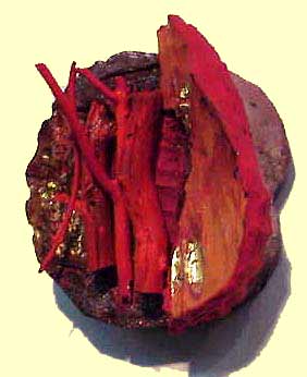 Nancy Azara wood sculpture From the Temple