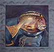 Patricia Hansen oil painting Golden Fish